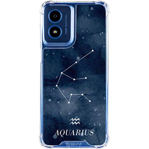 Aquarius Constellation Moto G 5G (2024) Clear Case